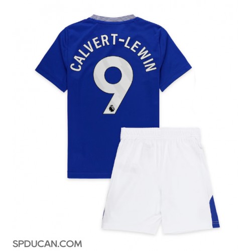 Dječji Nogometni Dres Everton Dominic Calvert-Lewin #9 Domaci 2024-25 Kratak Rukav (+ Kratke hlače)